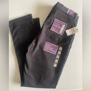 NWT Gloria Vanderbilt Denim Jeans Black